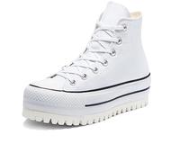 CONVERSE Women's CTAS Lift Canvas LTD Sneaker, White White Trek, 12 UK