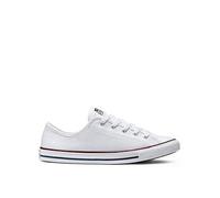Converse Womens Dainty Ox Trainers, White/Red/Blue, Size 3, Women White/Red/Blue