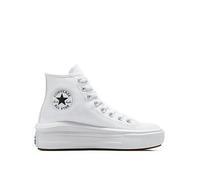 Converse Shoes (High-top Trainers) Chuck Taylor All Star Move Canvas Color Hi in White 3.5