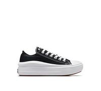 Converse Womens Move Ox Trainers - Black/White, Black, Size 4.5, Women Black