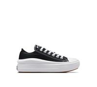 Converse Womens Move Ox Trainers, Black/White/White, Size 4, Women Black/White/White