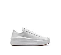 Converse Womens Move Ox Trainers, White/White/White, Size 6, Women White/White/White