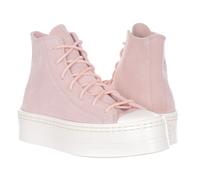 Converse Shoes (High-top Trainers) CHUCK TAYLOR ALL STAR MODERN LIFT PLATFORM MONO SUEDE in Pink 6