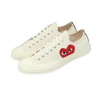 Converse x CDG PLAY Chuck 70 Ivory Red Men Unisex Casual Lifestyle Shoes A08795C