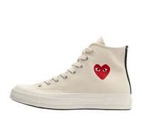 Converse x Comme des Garcons PLAY Chuck 70 Hi 'Single Heart Milk' A08800C 4