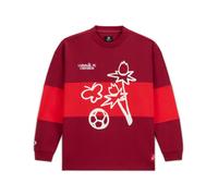 Converse X Lfc Crew Sweatshirt Cotton In Violet, Size 3XL VIOLET 3XL