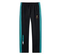 Converse X Liverpool Fc Track Pants Tracksuit Bottoms Polyester In Black, Size XXS Black XXS