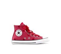 Converse Youth Chuck Taylor All Star Bow Easy-On High Top, Red, Size 11 Younger, Women Red