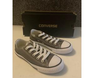 Converse Youth Chuck Taylor All Star Low Top Casual Shoes Trainers Size Uk 12
