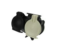 CONVERSION ADAPTOR 13PLG-2x7SKT JAEGER BK