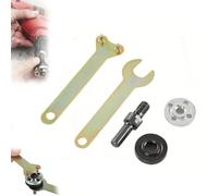 Conversion Angle Grinding Adapter for Electric Drill,6mm &10mm Driver Cutter Shaft Accessories Drill Angle Grinder Adapter Connecting Rod Kit with Spanner