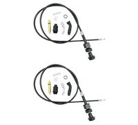 Conversion Kit Cable Operated Choke Assembly For Rancher TRX350TE 2x4 ES TRX350TM Carburetor Throttle Engine Carburettor Rebuild Fix Kit Replacement(SET 3)