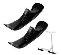 Conversion Kit for Skiing and Skateboarding | 1 Pair Lightweight Ergonomic Winter Sports Sledge Board Set for Scooters - for Park, Beach, Sand, Outdoor Adventure, All Seasons