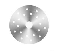 Convert Glass and Non Magnetic Pots with Stainless Steel Heat Diffuser Disc Adapter Plate for Induction Cooktops (14.8cm)