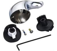 Convert Shower Knob to Lever Mechanism with This Metal Replacement Part That Works with Most Common Valve Setups