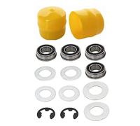 Convert Your For Craftsman Mower's Front Wheel Bushings to Bearings 9040 532009040 121748x Improved Handling (yellow)