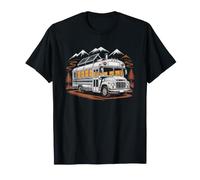 Converted School Bus Home Minimalist Skoolie Life Owner T-Shirt