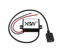 Converter 12V 24V 36V 48V 60V 72V to 5V Power Inverter 3A 15W Micro Type-C Mini USB Voltage Regulator(Single Female USB)