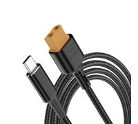 Converter Cable - Type-C To XT60 Connector | Multifunctional Charging - PD Protocol Plug 45g, Cooling Design 1M Cord Connects Model Aircraft Batteries To Portable Power Plants