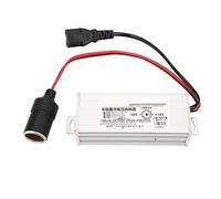 Converter DC-DC 24V-72V to 12V 15A Backward Converter Car Power Converter Module Step Down Power Supply Waterproof Module with Cigarette Lighter Plug