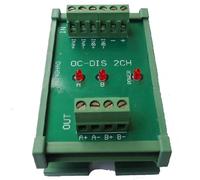 Converter Open Collector HTL into Differential TTL signal 2 Ways 2MHz Frequency