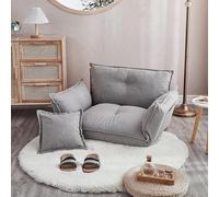 Convertible Adjustable Floor Chair Sofa Armchair Japanese Furniture Fold Down Seating Chair Ideal for Living Room Bedroom Dorm SF02B