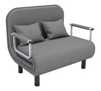 Convertible Adjustable Folding Sleeper Chair Bed 3-in-1 Sofa, Single Flip Chair Leisure Floor Couch with Back, Upholstered Seat - Comfortable & Stylish Space Saving Furniture