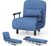 Convertible Folding Sofa Bed, 3-in-1 Recliner with Adjustable Backrest, Comfortable and Versatile for Living Room and Office