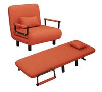 Convertible Folding Sofa Bed, 3-in-1 Recliner with Adjustable Backrest, Comfortable and Versatile for Living Room and Office