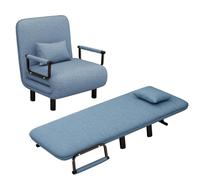 Convertible Folding Sofa Bed, 3-in-1 Recliner with Adjustable Backrest, Comfortable and Versatile for Living Room and Office