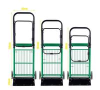 Convertible Platform Hand Truck Garden Dolly Cart Heavy Duty Tpr Wheels Folding