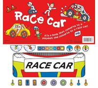 Convertible Race Car - Great Value Sit In Race Car, Interactive Playmat & Fun Storybook