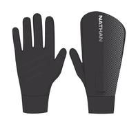 Nathan Hypernight Reflective Convertible Mitt Gloves Black M Man