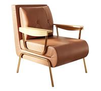 Convertible Sofa Bed for Small Spaces, Foldable Chair Bed with 6-Position Backrest, Compact Couches with Iron Frame and Easy Clean Features