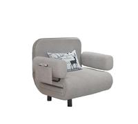 Convertible Sofa Bed - Space-Saving Lounger with Armrests & Cushions, Modern Sleeper Sofa for Guests, Versatile Design for Living Room