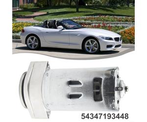 Convertible Top Hydraulic Roof and Bracket | Compatible with Z4 E85 2003-2008, Direct Replacement for OEM 54347119633 54347193448, Silver Metal Assembly