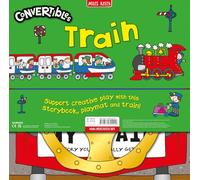 Convertible Train - Great Value Sit In Train, Interactive Playmat & Fun Storybook: Three toddler-friendly activities in one fold-out pack: a sit-in train, interactive playmat and engaging story!