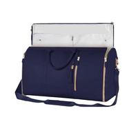 Convertible Travel Garment Bag, Carry Garment Duffel Bag For Men Women, 2 In 1 Hanging Suitcase Suit Business Travel Bag, Waterproof Suit Carrier Bag Overnight Weekend Luggage Organizer
