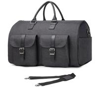 Convertible Travel Garment Bag,Carry on Garment Duffel Bag for Men Women - 2 in 1 Hanging Suitcase Suit Business Travel Bag
