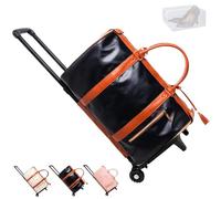 Convertible Travel Garment Bag with Wheels, Large Carry On Weekender Duffle for Business and Leisure Trips