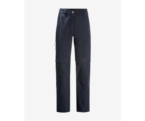 Convertible trousers Jack Wolfskin Active Track Zip Off in blue night for women. - 44
