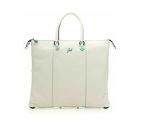Convertible White Leather Shopper Bag- female- Gabs- Shopping Bags- White- ONE SIZE- Bags ONE SIZE