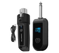 Convertisseur de Microphone - Adaptateur de microphonse sans fil | Adaptateur de mixage Audio | Adaptateusr Pour Audio Électrique | Émetteur-récepteur sans fil Portable Pour vlogging, Chant, Guitare