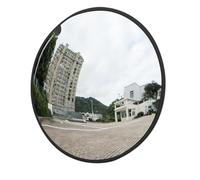 Convex Mirror - 30cm Wide-Angle Blind spott Mirror | Supermarket Anti-Theft Round Security Mirror | Road Traffic Safety Mirror Unbreakable for Corners Truck | Convex Road Safety Mirror