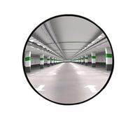 Convex Mirror 45 cm / 30 cm Wide Angle Traffic Mirror for Enhanced Visibility, Adjustable Outdoor Safety Mirror with Metal Wall Mount and Acrylic(45cm)