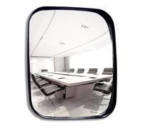 Convex Mirror, 7.5x6.3inch Square Acrylic Wide Angle Blind Spot Mirror, Wall Mounted Indoor Security Mirror, Outdoor Traffic Mirror, Driveway Mirrors for Blindspot