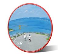 Convex Mirror for Enhanced Visibility and Safety, Adjustable Wide Angle Blind Spot Solution for Driveways, Garages, and Traffic Areas