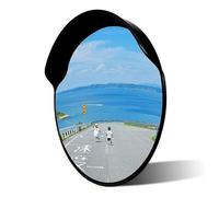 Convex Mirror for Enhanced Visibility and Safety, Adjustable Wide Angle Blind Spot Solution for Driveways, Garages, and Traffic Areas