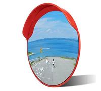 Convex Mirror for Enhanced Visibility and Safety, Adjustable Wide Angle Blind Spot Solution for Driveways, Garages, and Traffic Areas