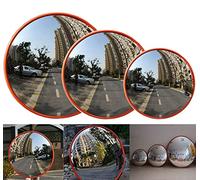 Convex Mirror Wide-Angle Convex Mirror for Parking Lots Garage Road Safety Warehouse Driveway 130 Degree Wide Angle Blind Spot Mirror Traffic Mirror for School Hospital(60cm)